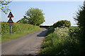 A bend in the road in Tithby