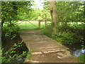 Footbridge on the Tunbridge Wells Circular Walk in TN11 0NG