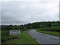 Cyfronydd village sign in SY21 9EU