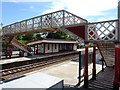 Footbridge, Redruth Station in TR15 1PD