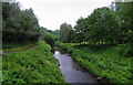 The River Medlock in Clayton Vale in M11 4LZ