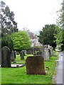 Churchyard, The Church of St Michael and All Angels in EX16 9AB