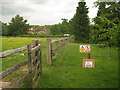 Temporary footpath diversion on the Wealdway in TN3 9PT