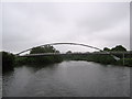 The Millennium Bridge over the River Ouse York in YO10 5AJ