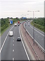 M4 westbound in BS35 4HQ