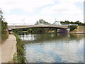 Donnington Bridge, Oxford, from downstream. in OX4 4ED