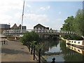 Footbridge, Grand Union Canal, Apsley in HP3 9GD