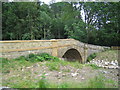 Church Bridge at Hawnby after the rebuild in YO62 5QA