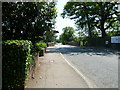 Approaching a railway bridge in Blackbrook Lane in BR1 2HR