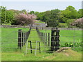Footpath and stile at Baluachraig in PA31 8RG