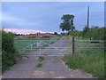 Entrance to Church Site Farm in Thorpe in the Glebe