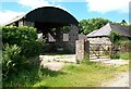 Traditional farm buildings at Gwynfryn in LL52 0LU
