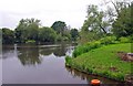 River Severn near the entrance to the Droitwich Barge Canal in WR3 7RQ
