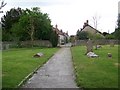 Churchyard, St Barnabas's Church in BA22 7FD