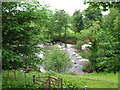Rocky weir on the River Usk in LD3 7SN