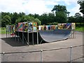 Skateboarding half-pipe, Western Park in Western Ward