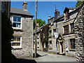 A back street in Tideswell in SK17 8NU