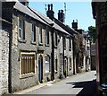 A little village street in Tideswell in SK17 8NU