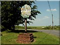 Tilbury-Juxta-Clare village sign, Essex in CO9 4JR