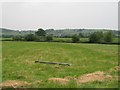 View over fields towards Heddington in SN11 0NT