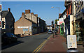The traffic lights at Abergele in LL22 7FA