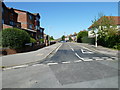 Looking from Stakes Road into Aldermoor Road in PO7 5RS