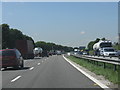 M62 Motorway near Worsley Farm bridge in Cadishead & Lower Irlam Ward