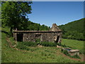 Derelict farm building in Hamps Valley in ST10 3JE
