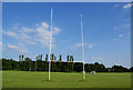 Rugby posts at Hopwood Hall College in M24 6HF