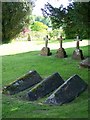 Body tombs, St Mary's Church in SP5 5LN