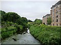 Water of Leith downstream of St Mark's Bridge in EH3 5JZ