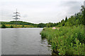 Poolsbrook Lake from the fishing platforms in S43 3LH