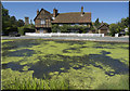 The Village Pond and Manor House, Aldbury in HP23 5RR