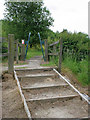 Metal squeeze "stile", Pools Brook Country Park in S43 3LH