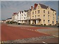 Victorian buildings at the eastern end of Pwllheli's Promenade in LL53 5WH