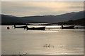 Fishing boats, Loch Shin in IV27 4NY