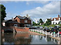 The village pond and road bridge, Finchingfield in CM7 4FL
