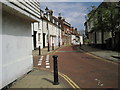 A quiet corner of West Street in Faversham in ME13 7BJ