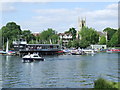 River Thames at Hampton in TW12 2ER