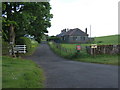 Minor Road to Castle Hills Farm in TD15 1NZ