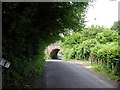 Railway bridge over Dean Road in SP5 3SD