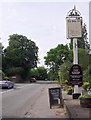 Pub sign for Ship Inn, Worplesdon in GU3 3JZ