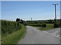 Lane junction south of Mountpleasant Farm in WR9 0PX