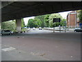 Princess Road ending under Mancunian Way in M15 6DE
