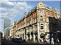 Buildings on Oxford Street in WC1E 7AZ