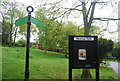 Capital Ring sign, Westow Park in SE19 1SZ