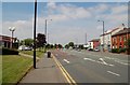 Hyde Road looking towards Manchester city centre in M18 8DE