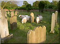 Raskelf church graveyard in YO61 3LB