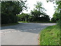 Staggered junction by Cookley Green in IP19 0LJ