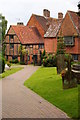 Path Across the Churchyard, Lingfield, Surrey in RH7 6BH